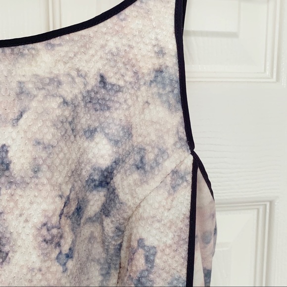 O'2nd Cloud Strap Detail Texture Sheath Dress Sz 6 - Picture 5 of 8